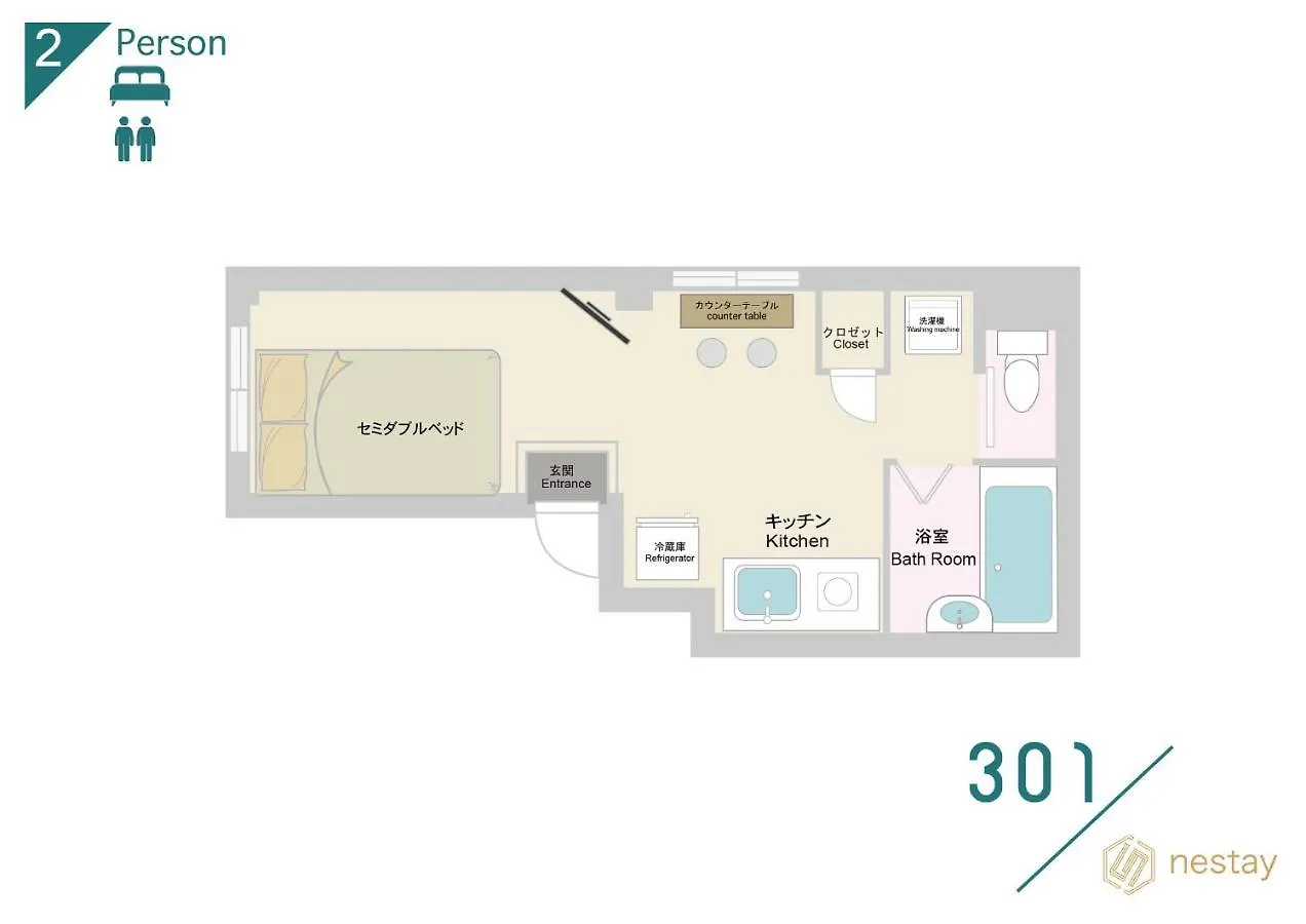 Nestay Apartment Tokyo Itabashi 0*,  Japan
